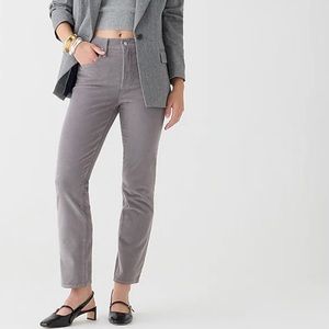 J. CREW Jeans Vintage Garment-Dyed Straight Leg High Rise Corduroy Pants